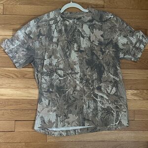 Boxy Heavyweight Camo Crew T-Shirt